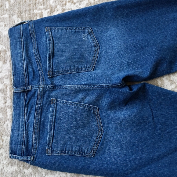 Banana Republic Girlfriend Distressed Jeans 25 / 0 Blue - Picture 11 of 16